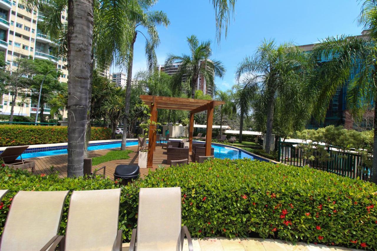 Barra Da Tijuca - 9 - Flat Premium Com Cozinha, Fogao Cooktop, Geladeira Grande, Smart Tv Grande, Lindo E Muitissimo Confortavel, Balsa A Gratis E Estacionamento Gratuito * Río de Janeiro