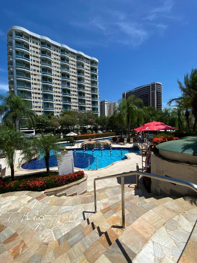 Barra Da Tijuca - 9 - Flat Premium Com Cozinha, Fogao Cooktop, Geladeira Grande, Smart Tv Grande, Lindo E Muitissimo Confortavel, Balsa A Gratis E Estacionamento Gratuito Río de Janeiro